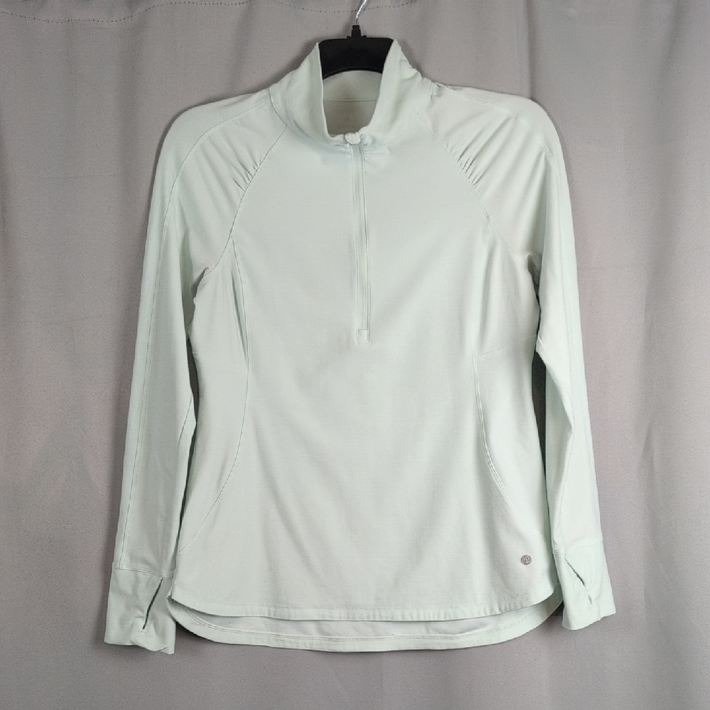 Apana Mint Long Sleeve Top Medium‎ Outdoorsy Running Hiking